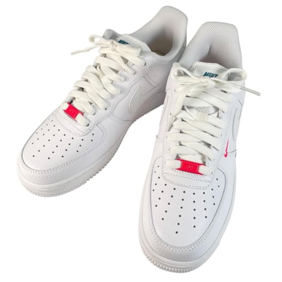 未使用品 NIKE ナイキ AIR FORCE 1 '07 ESS CT1989 101 スニーカー レザー/スムースレザー ホワイト メンズ 27 42.5 9【古着】【中古】