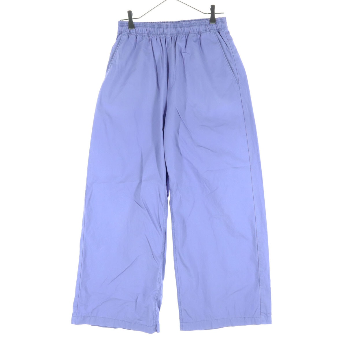 美品 Dickies ディッキーズ 薄手 ワイド ワークパンツ M パープル