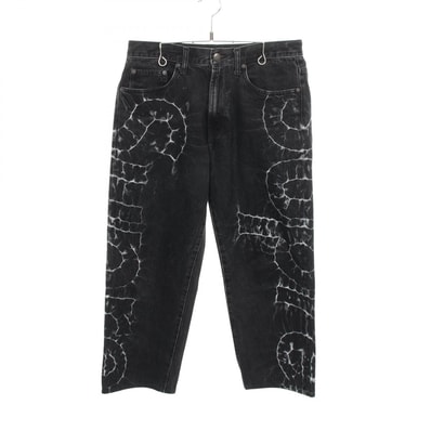 シュプリーム Supreme shibori loose fit jean デニムパンツ 衣料品 ボトムス コットン メンズ ブラック系 【中古】