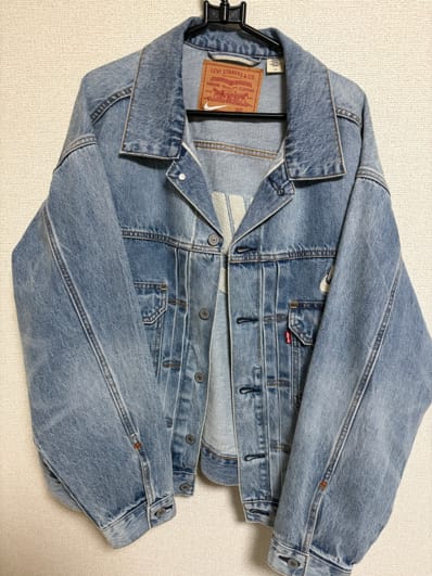 LEVI'S x Nike Denim Trucker Jacket "Light Indigo" 002TM-0000