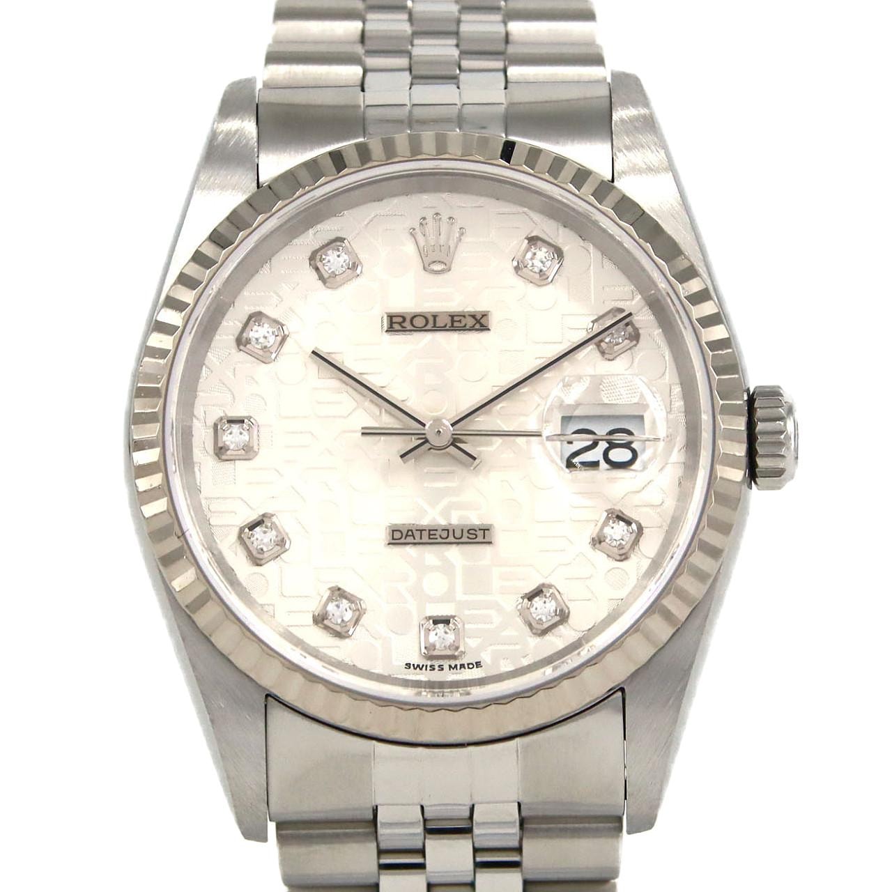 ロレックス デイトジャスト 16234G SSxWG 自動巻 Y番