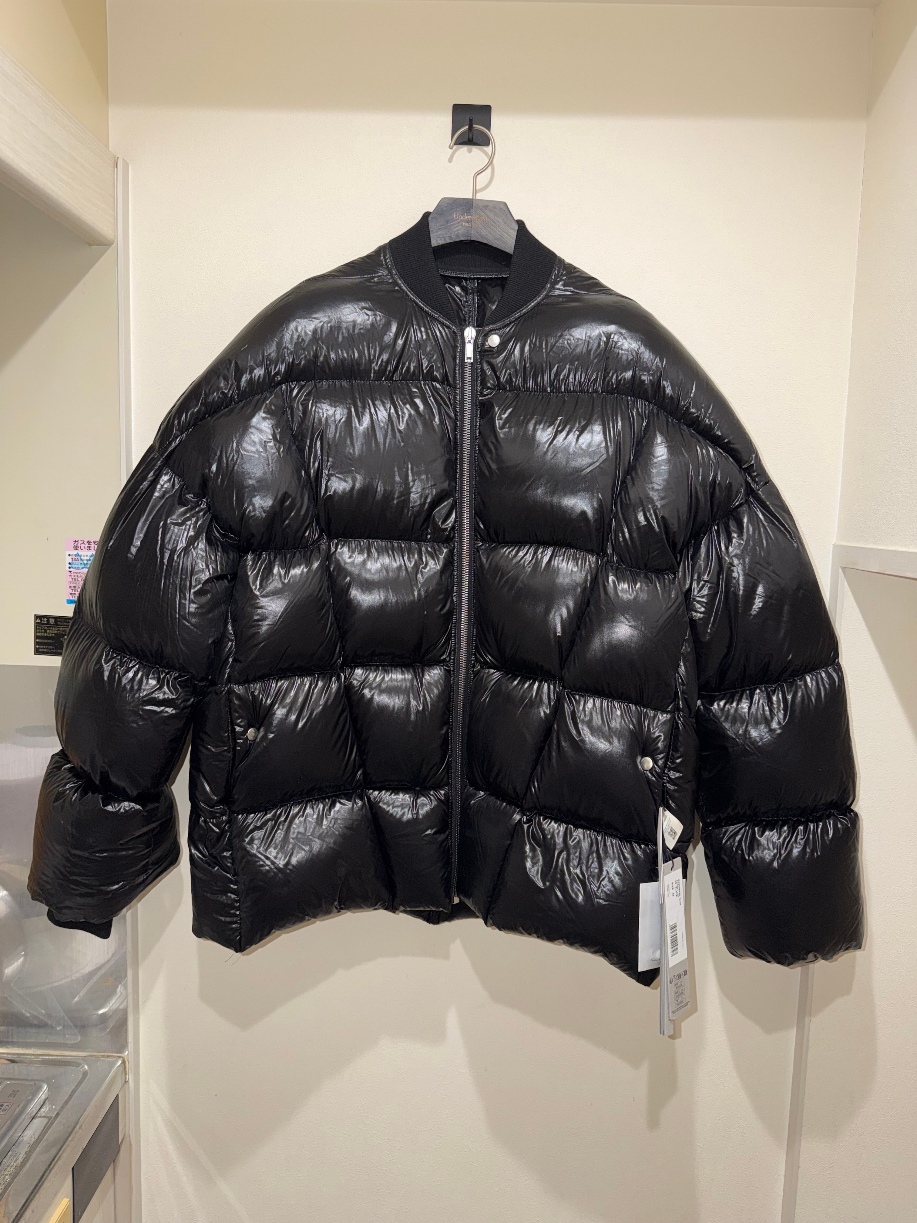 rick owens リックオウエンス ダウンジャケット フライトジャケット