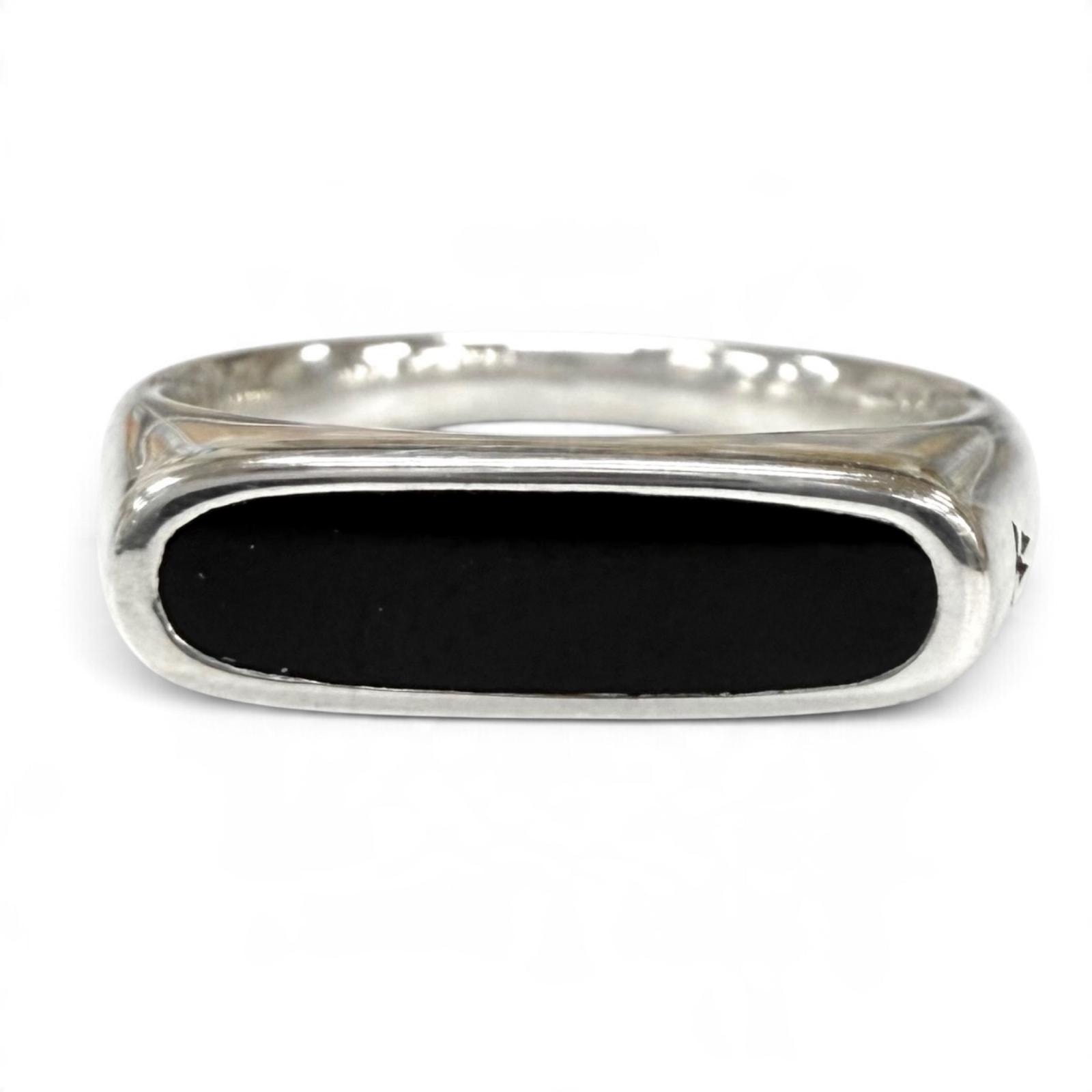 極美品 トムウッド リング 指輪 Mario Ring Onyx JP10号相当