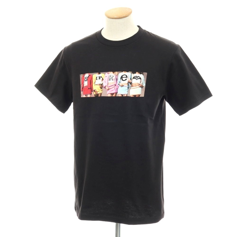 【中古】シュプリーム Supreme 2025年秋冬 Girls Tee コットン 半袖Tシャツ ブラック【サイズS】【メンズ】