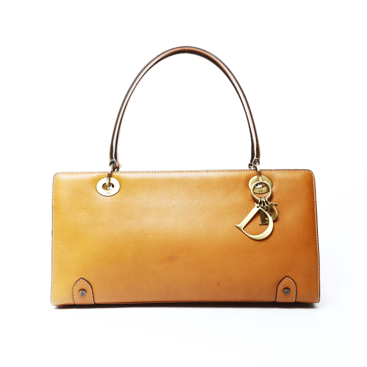 ディオール Dior レディ ディオール レザー チャーム ショルダーバッグ【中古】