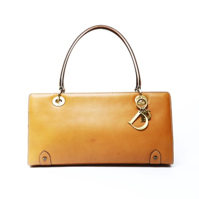 ディオール Dior レディ ディオール レザー チャーム ショルダーバッグ【中古】