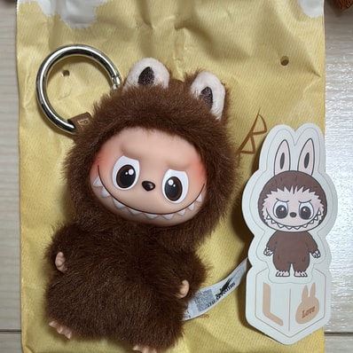 POP MART THE MONSTERS (LABUBU) Pin for Love Series-Vinyl Plush Pendant (A-M) L