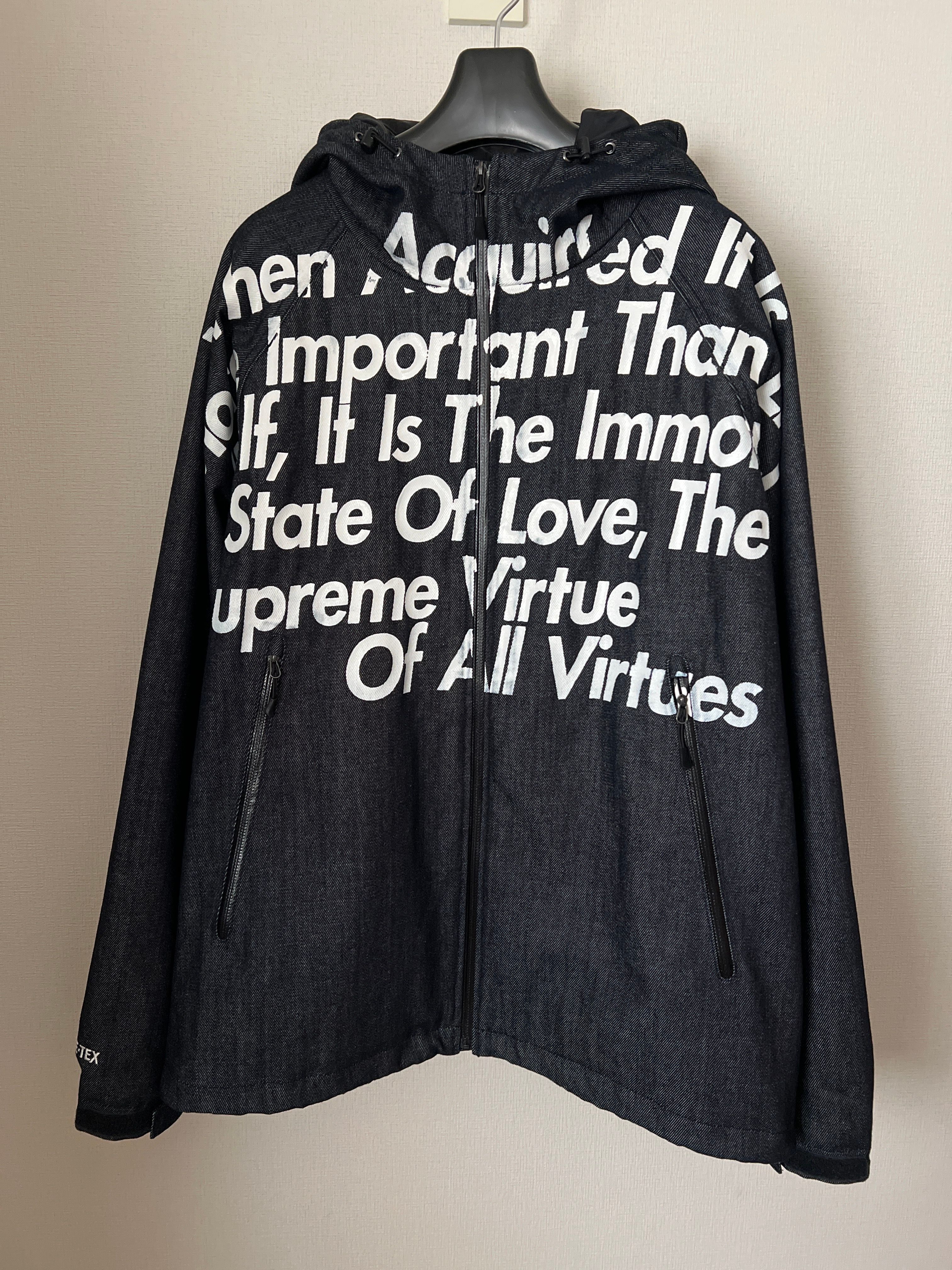 Supreme / JUNYA WATANABE COMME des GARCONS MAN GORE-TEX Denim Parka "Indigo"