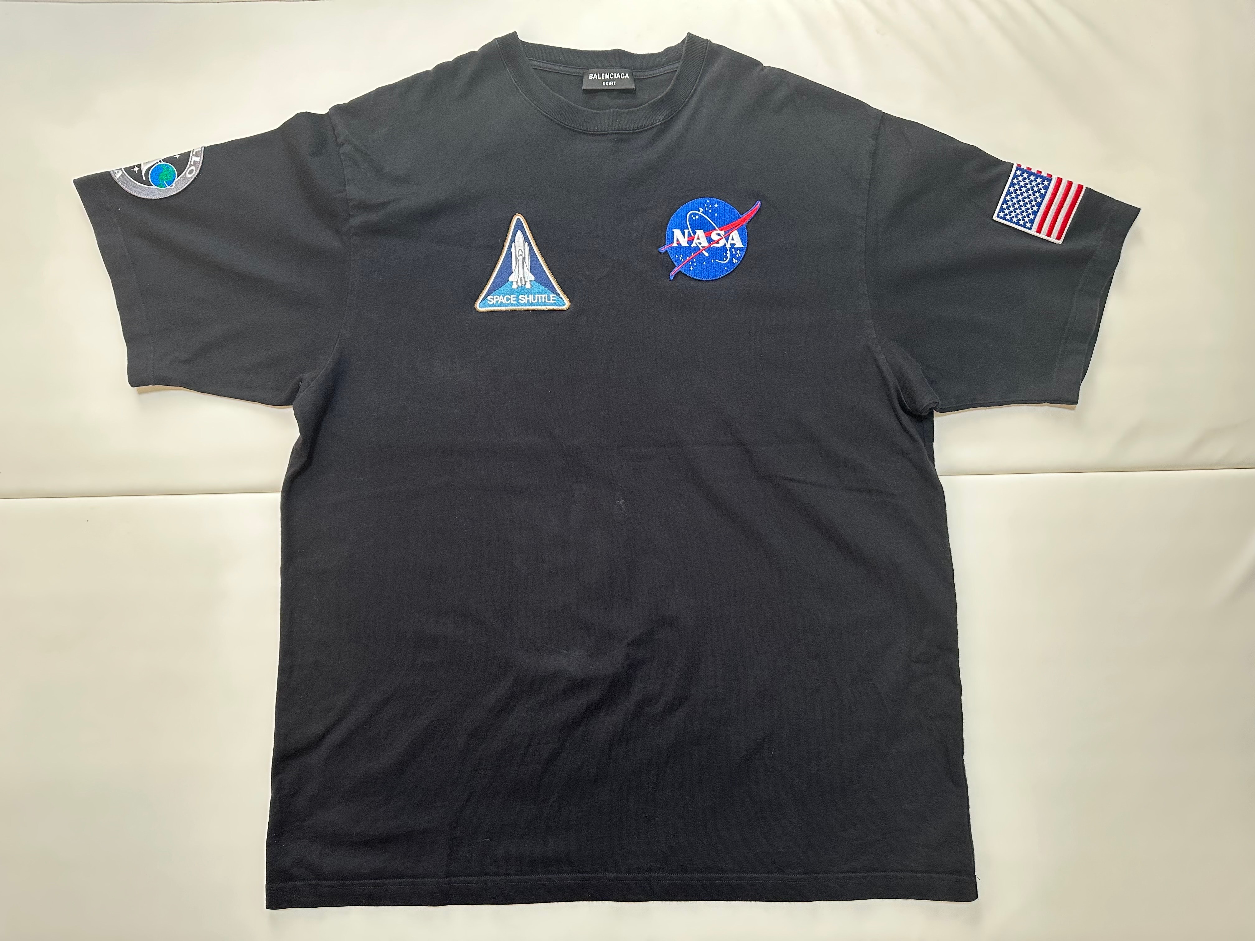 BALENCIAGA×NASA コラボTシャツ ブラック