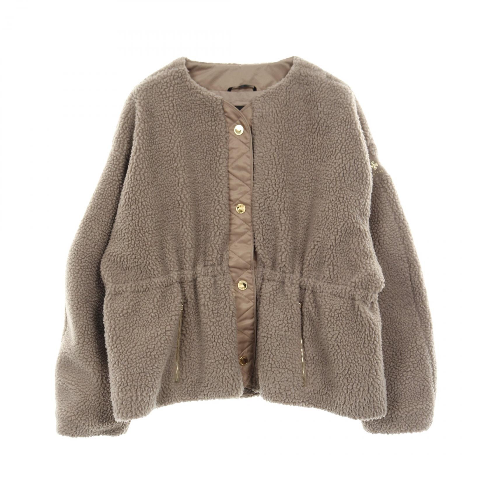 タトラス TATRAS ANNABELLA アナベラ 衣料品 アウター ポリエステル / ボア レディース ベージュ系 【中古】