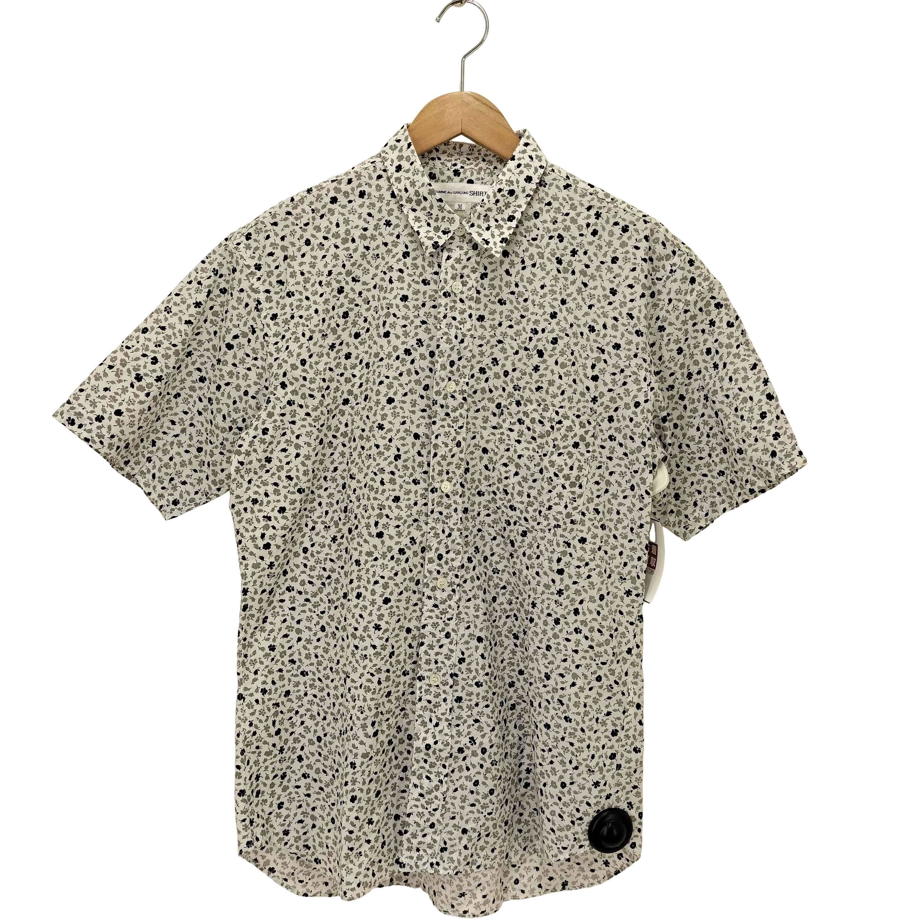 ボタニカル 半袖 総柄 シャツ【1141155745169】