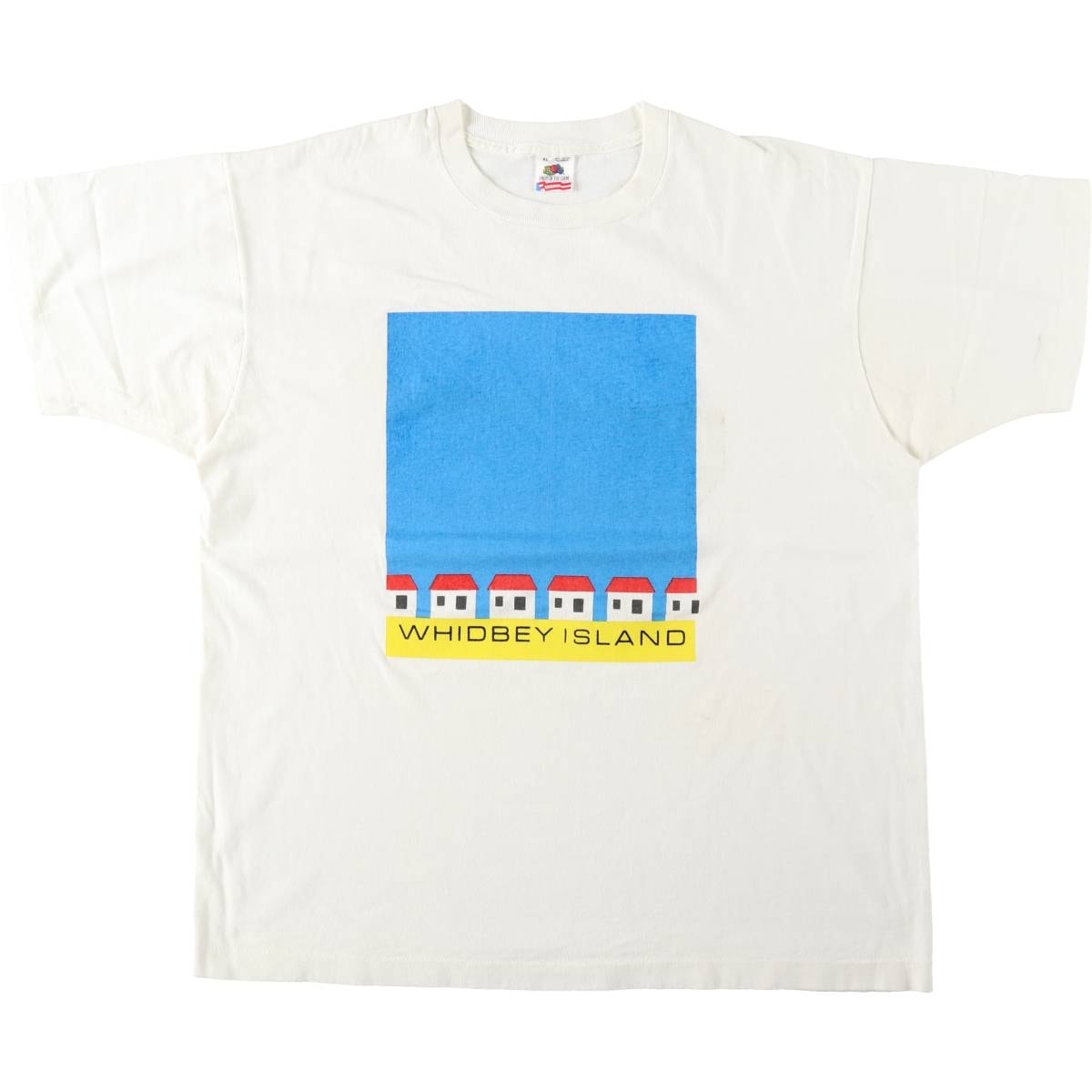 古着 90年代 フルーツオブザルーム FRUIT OF THE LOOM プリントTシャツ USA製 メンズXL相当 ヴィンテージ/eaa626771