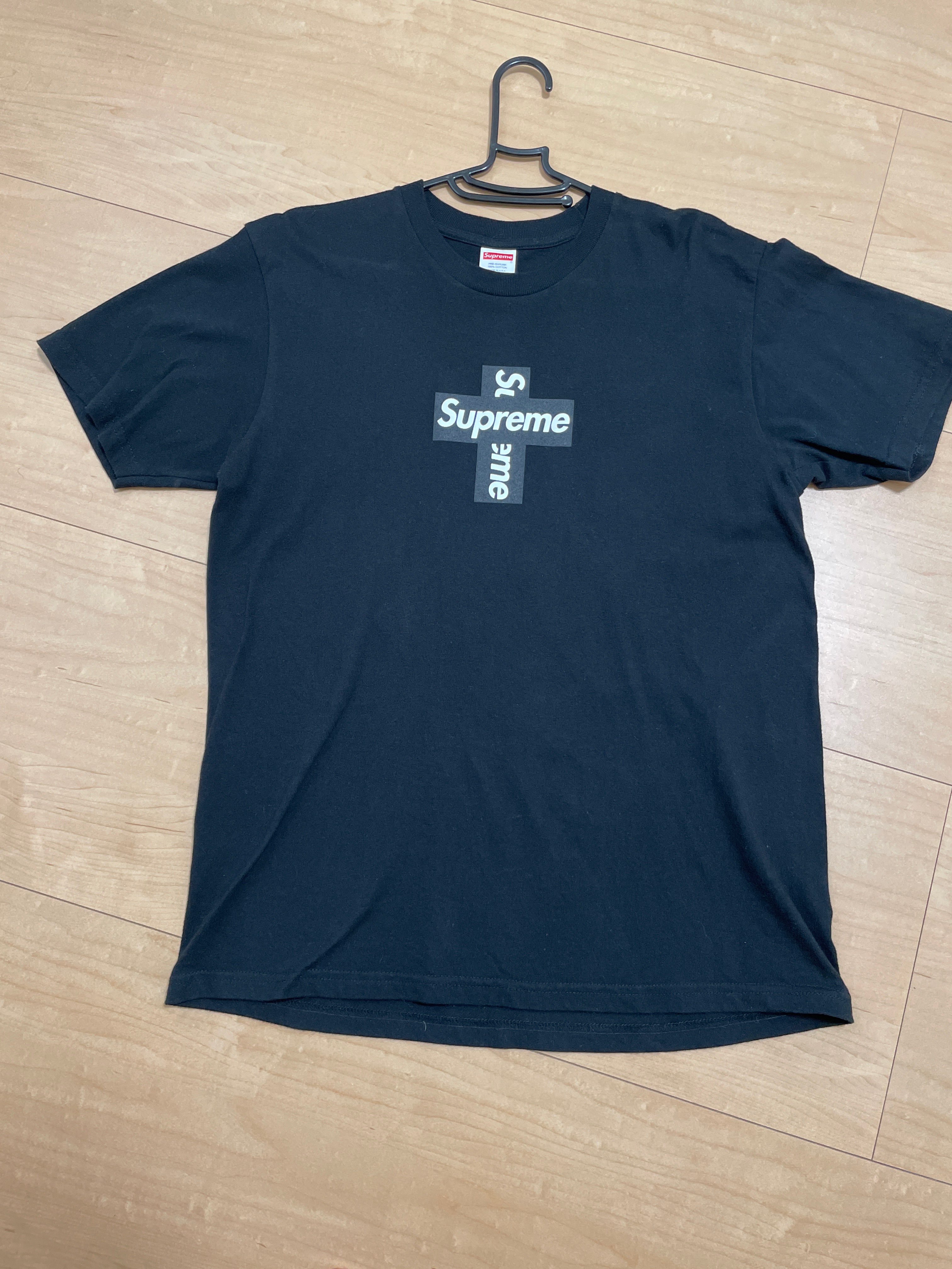 Supreme Cross Box Logo Tee "Black"