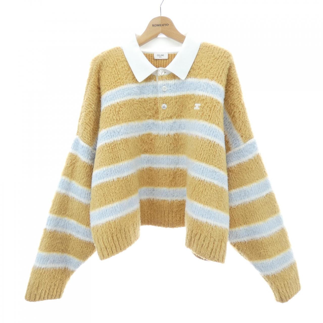 セリーヌ CELINE RY0FQ0ZQJ ニット C (やや傷や汚れあり)】セリーヌ CELINE RY0FQ0ZQJ ニット Mの中古ハイ
