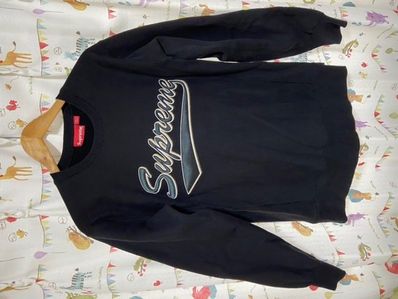SUPREME 2016AW Brush Script Crewneck