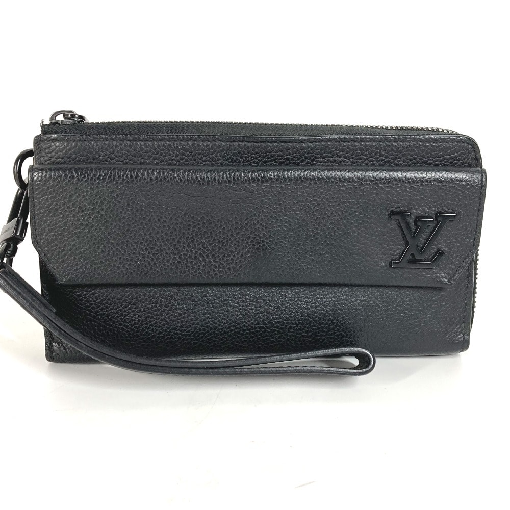 ルイヴィトン LOUIS VUITTON ジッピーウォレット M69831 アエログラム ロングウォレット ラウンドファスナー 長財布 グレインレザー ノワール ブラック