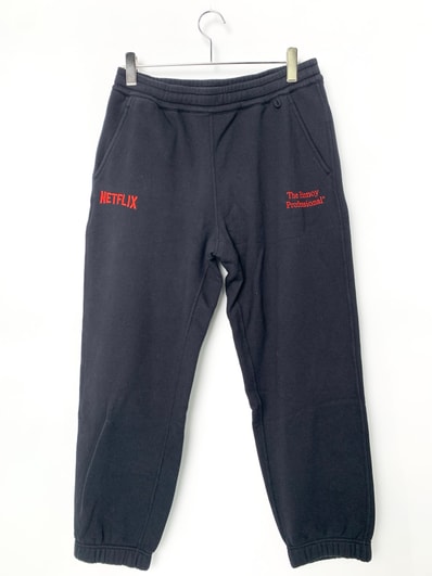 ENNOY Stylistshibutsu x Netflix 23AW Pants "Black/Netflix Red"