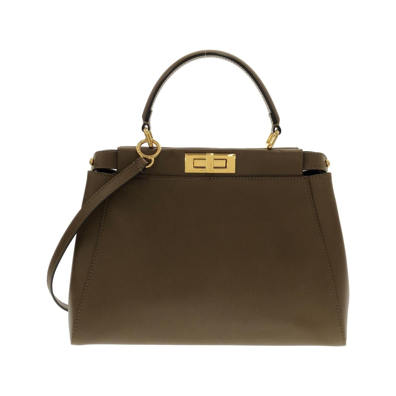 C (やや傷や汚れあり)】FENDI フェンディ ショルダーバッグ ズッカ