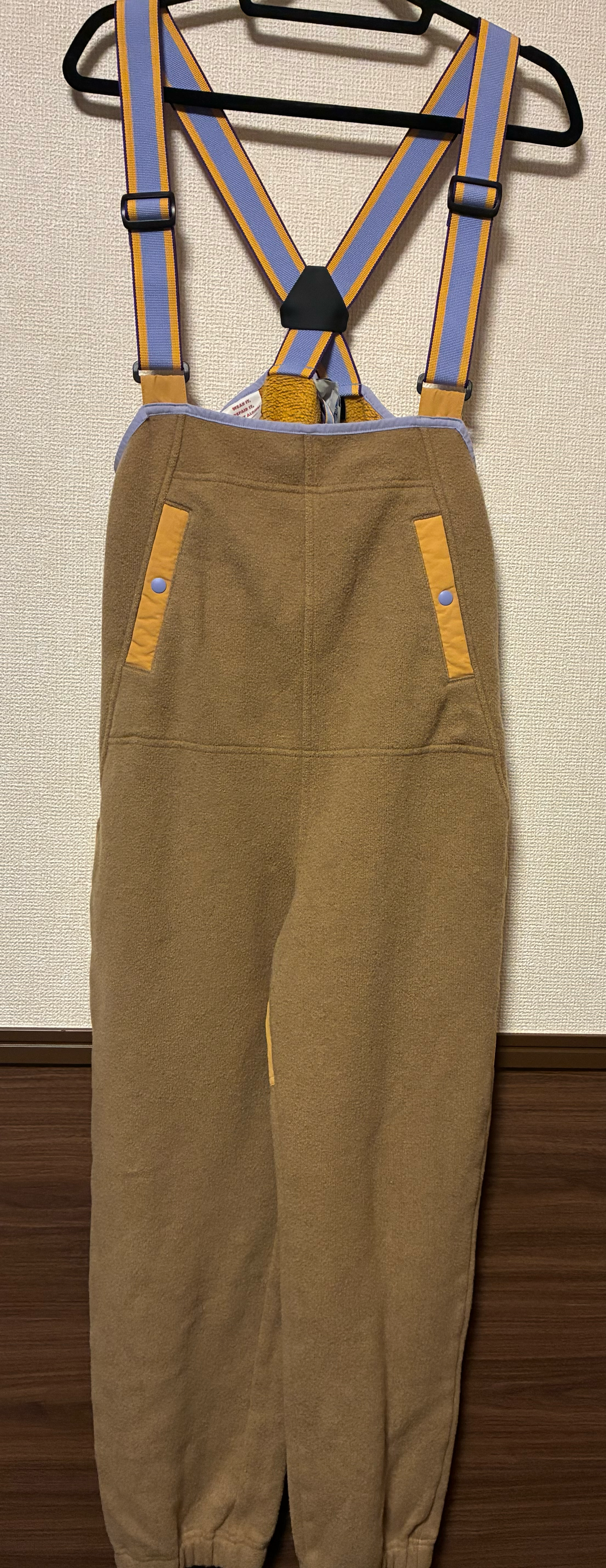 パタゴニア ナチュラルブレンドビブ オーバーオール ベージュ patagonia
