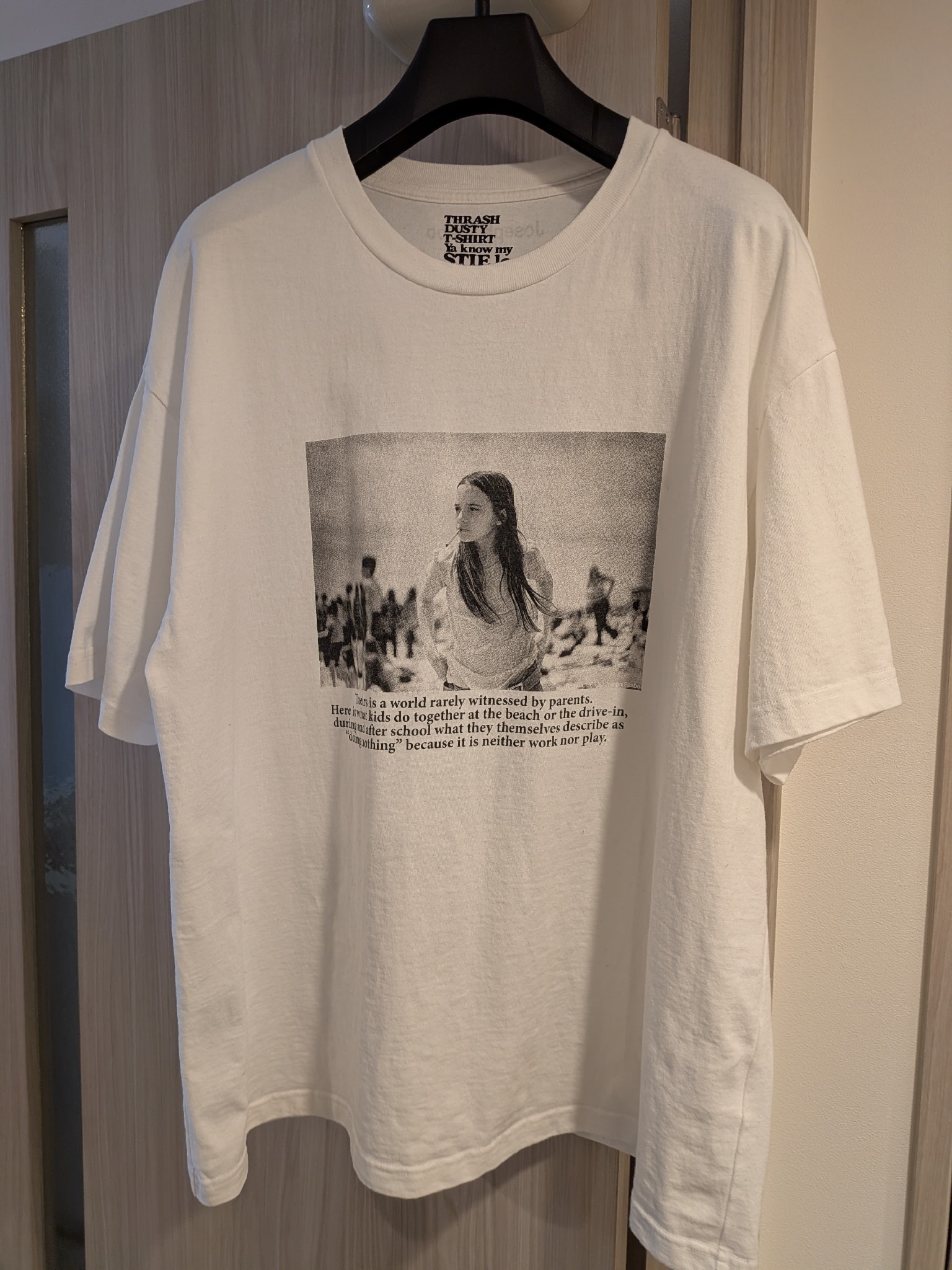 MINEDENIM Joseph Szabo x STIE-lo Priscilla 1969 Crewneck Short Sleeve T-shirts "White"