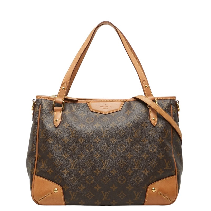ルイ ヴィトン モノグラム エストレーラMM ハンドバッグ ショルダーバッグ 2WAY M41232 ブラウン PVC レザー レディース LOUIS VUITTON 【中古】