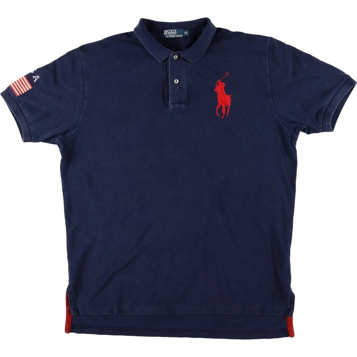 古着 ラルフローレン Ralph Lauren POLO by Ralph Lauren ビッグポニー 半袖 ポロシャツ メンズXL相当/eaa574965