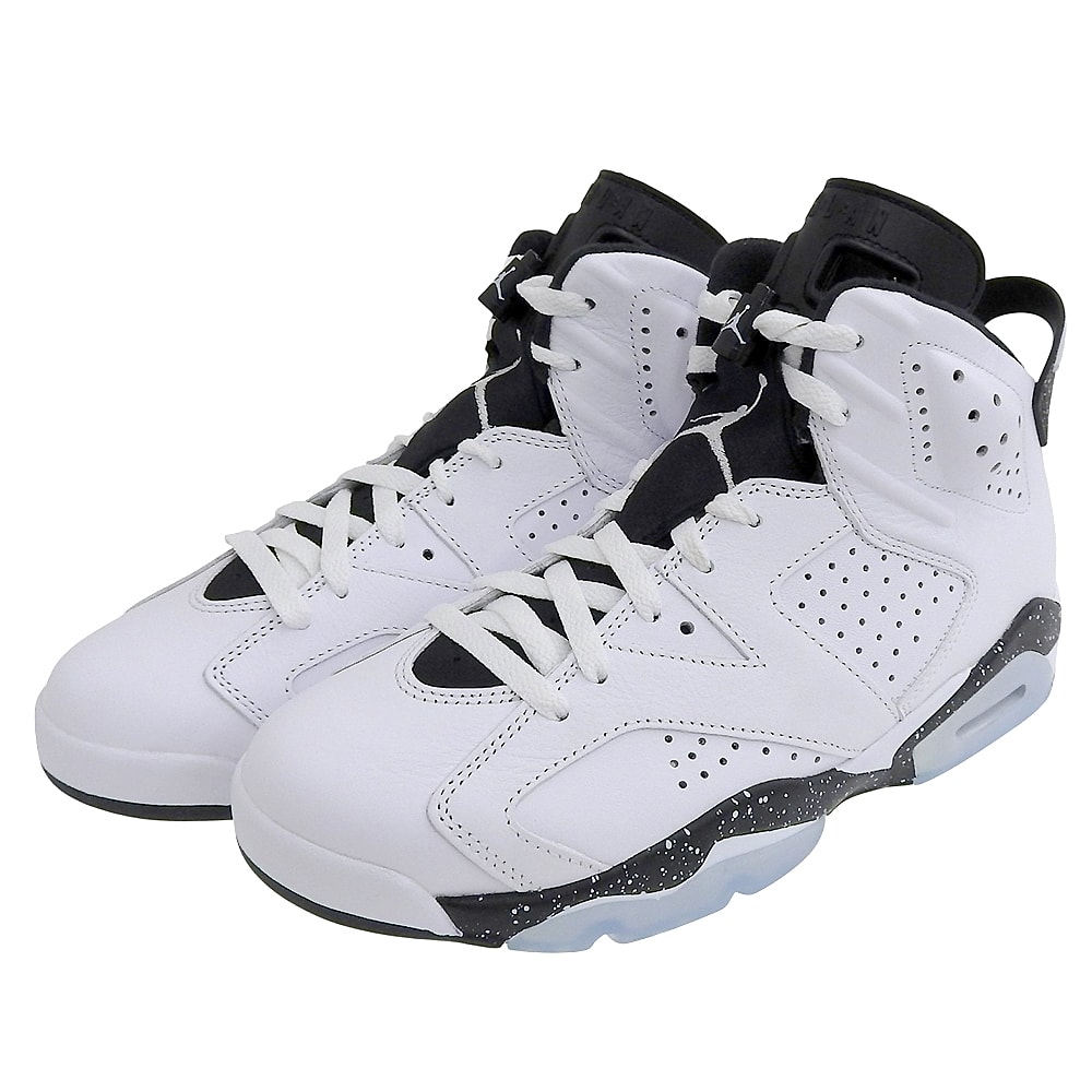 ナイキ 新品同様 Air Jordan 6 Retro White and Black シューズ メンズ ホワイト×ブラック 27cm CT8529-112 9(US)