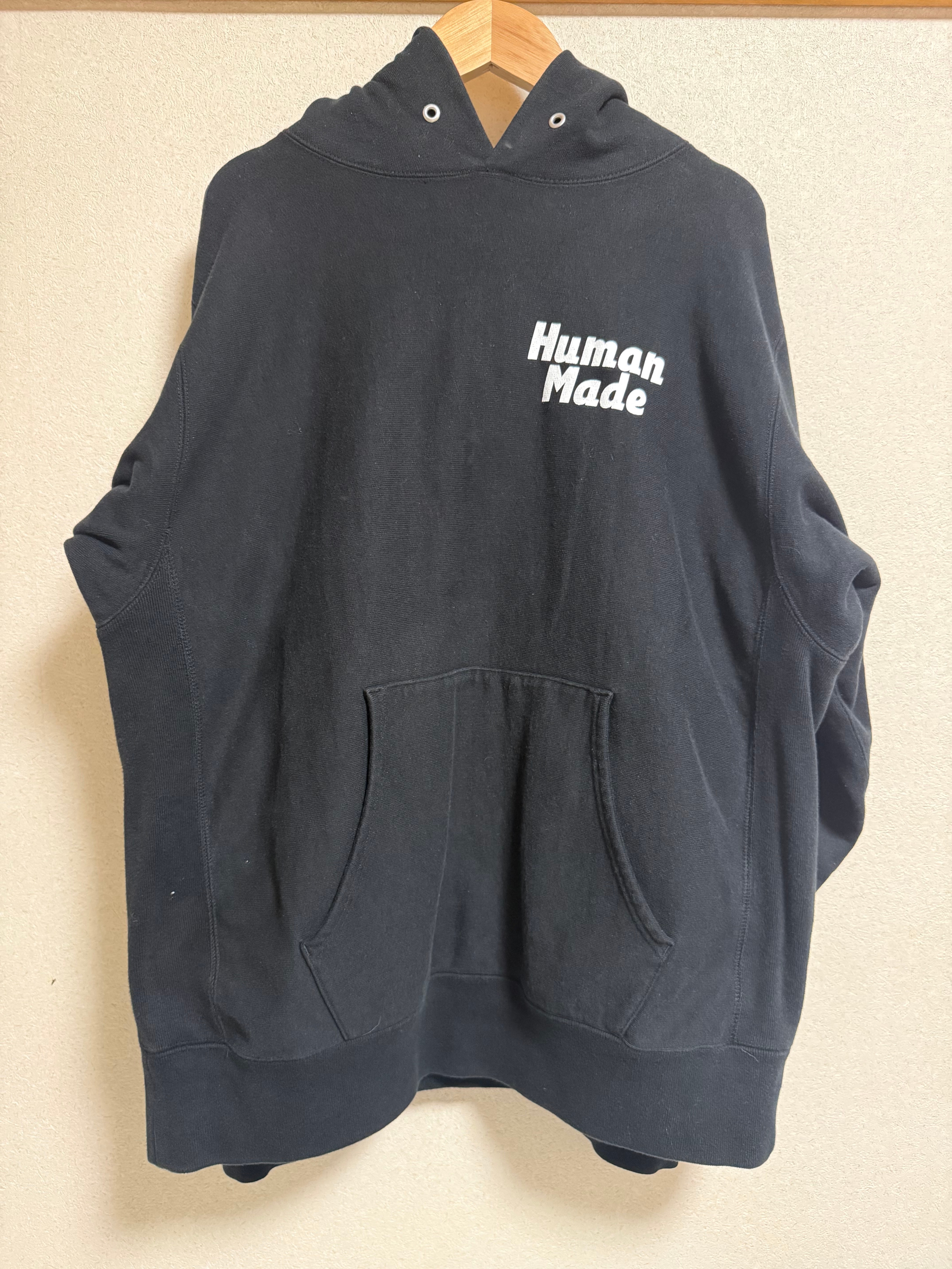 ヒューマン メイド エイサップ ロッキー ヒューマン テスティング ピザ フーディー "ブラック"