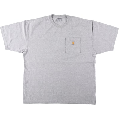 古着 カーハート Carhartt 半袖 ワンポイントロゴポケットTシャツ メンズL相当/eaa656417
