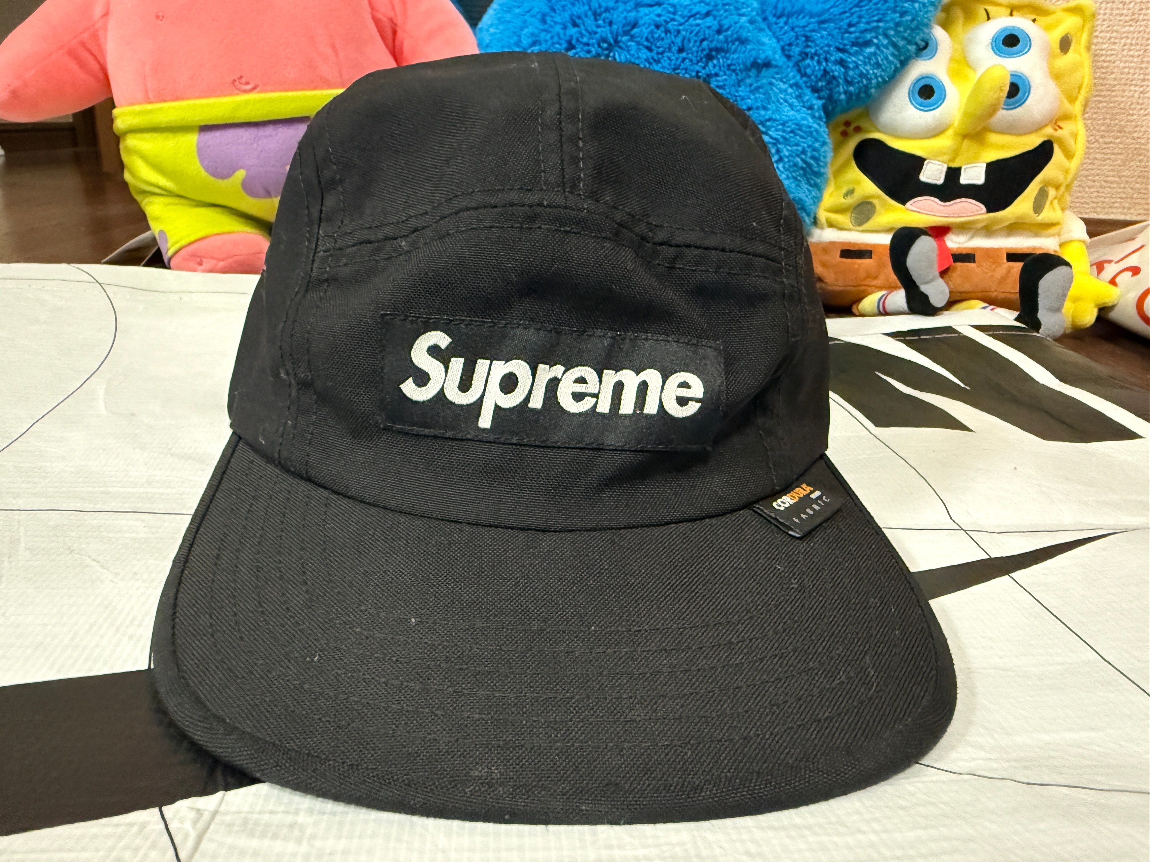 未使用に近い】シュプリーム コーデュラ キャンプ キャップ 18SS