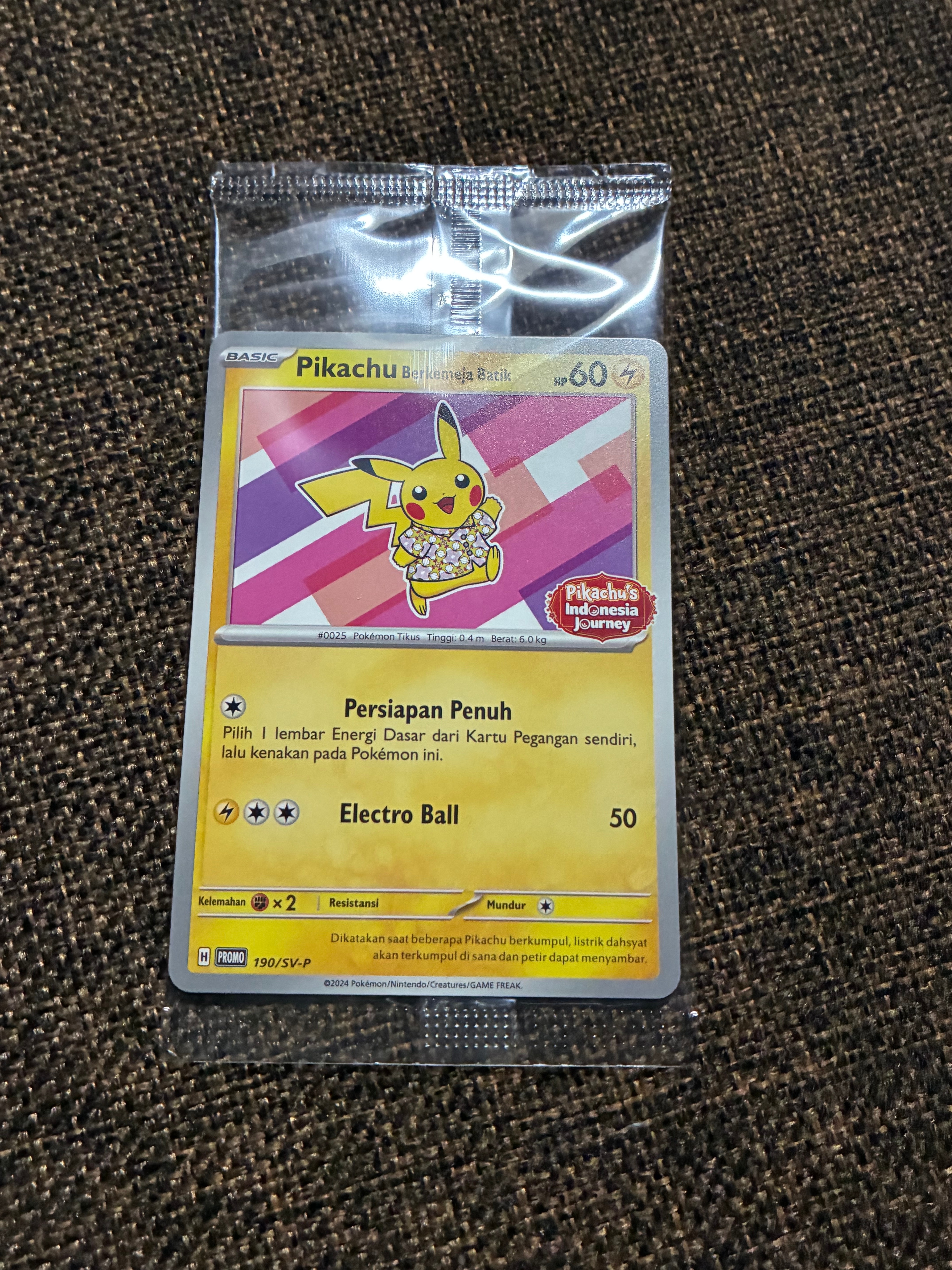 PSA10】バティックシャツを着たピカチュウ (フラワーピカチュウ柄) P