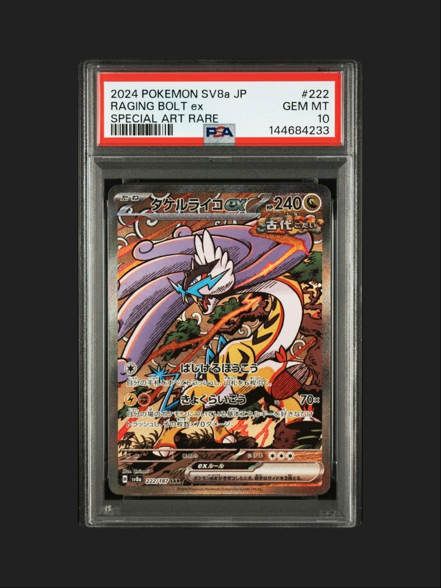 タケルライコex SAR [SV8a 222/187](ハイクラスパック「テラスタルフェスex」)