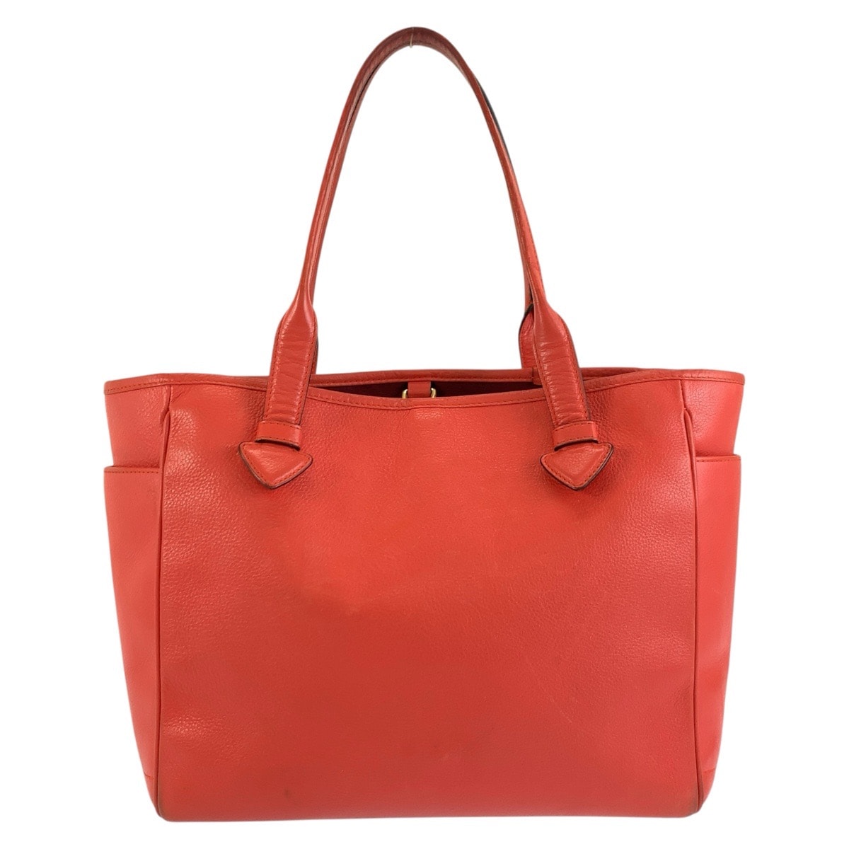 B (目立った傷や汚れなし)】LOEWE ロエベ ヘリテージ オレンジ レザー