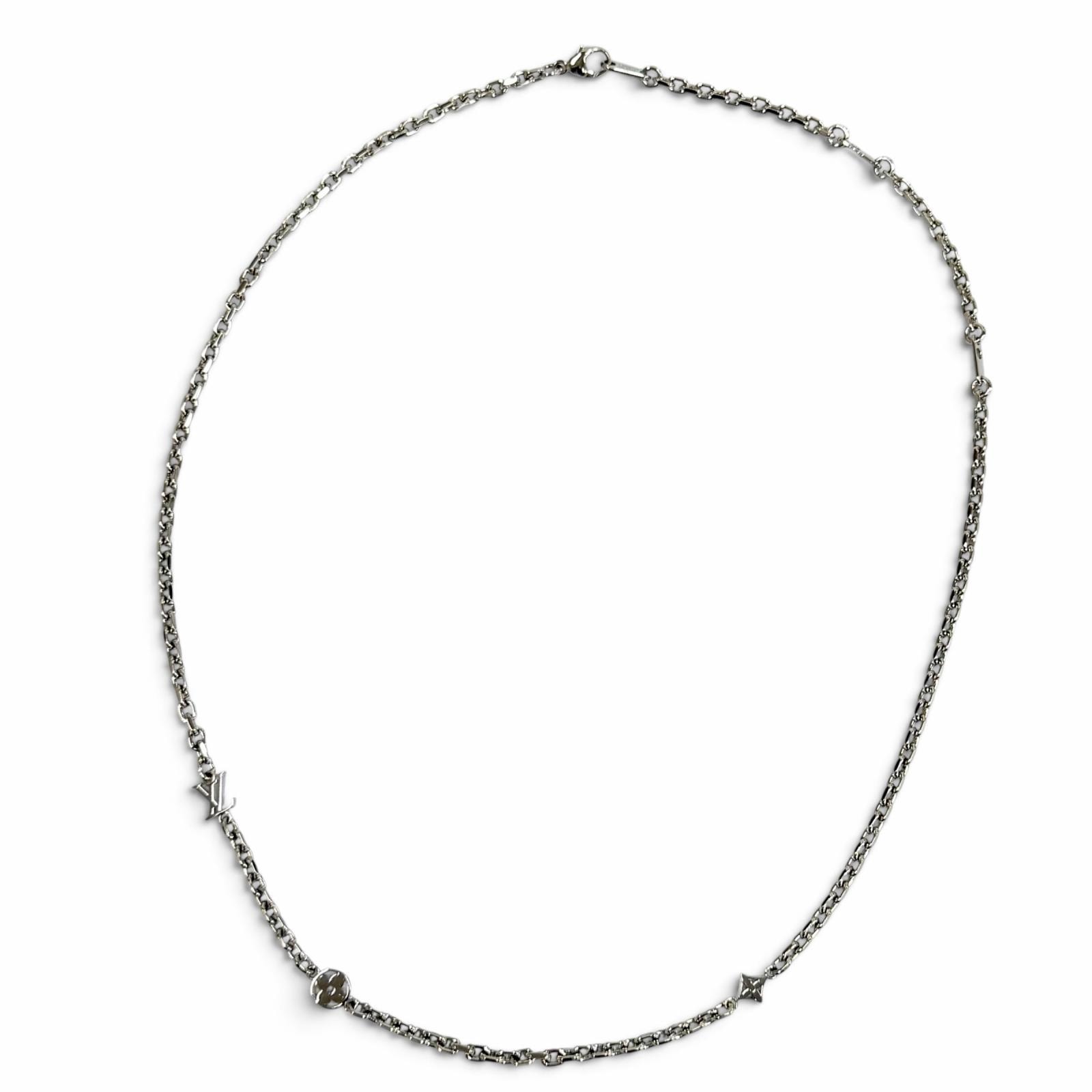 極美品 ルイヴィトン ネックレス チェーン LV ユアーズ M02739