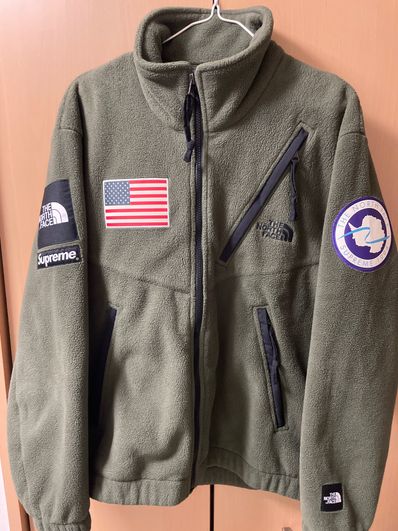 Supreme x The North Face Polartec Fleece Jacket "Olive"