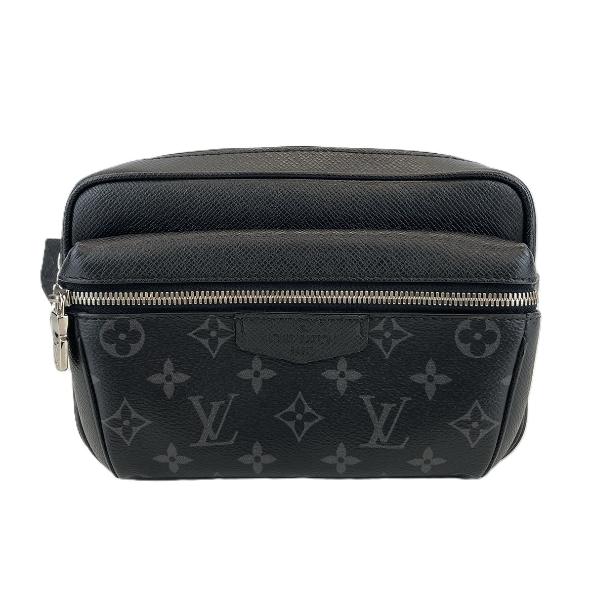 LOUIS VUITTON ルイ・ヴィトン バムバッグ・アウトドア ウエストバッグ M30245 モノグラムエクリプス タイガラマ ブラック  メンズ【中古】