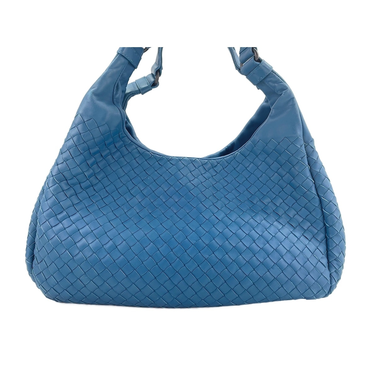 ボッテガヴェネタ BOTTEGAVENETA レザー カンパーナミディアム ハンドバッグ【中古】
