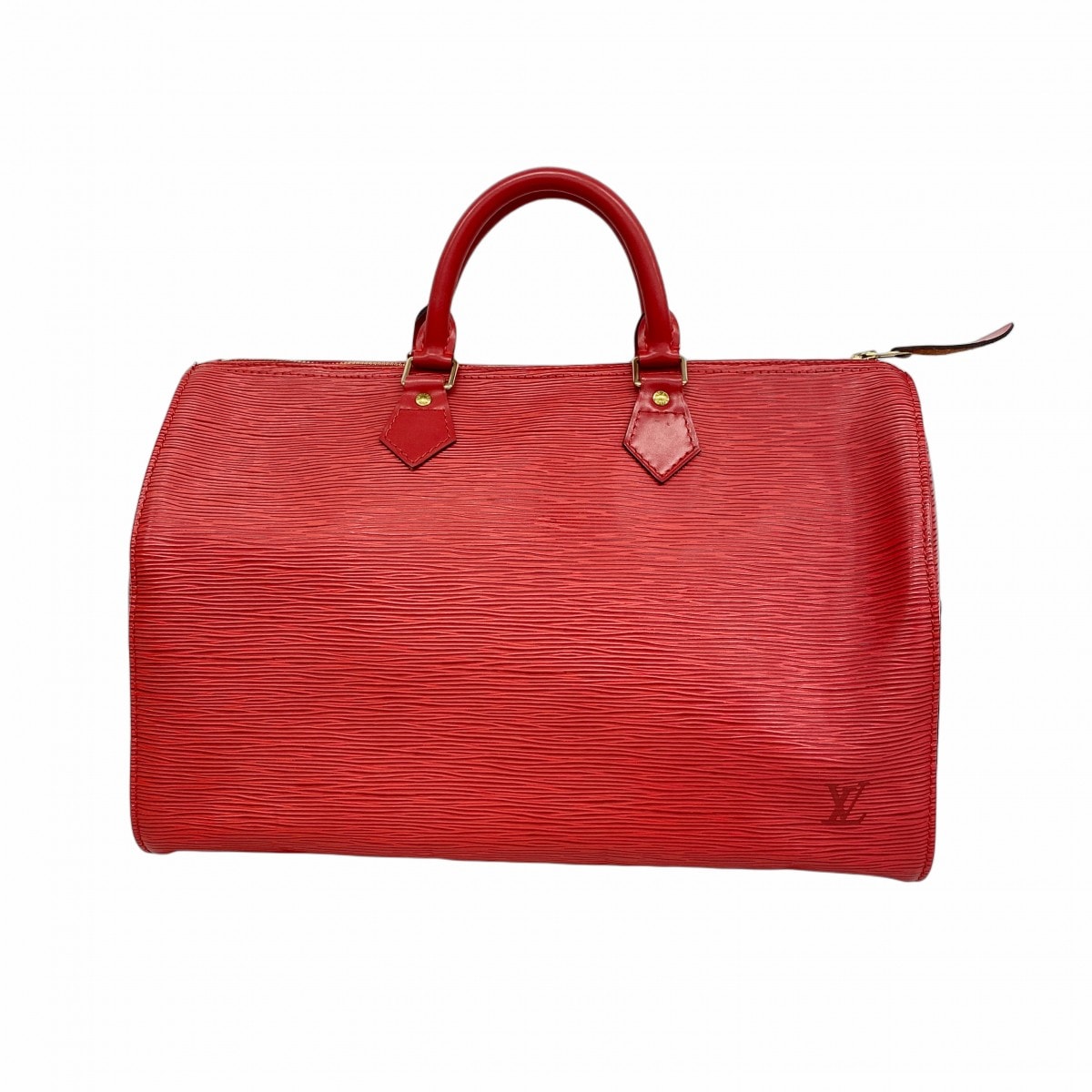 【6dd4511】ルイヴィトン ハンドバッグ エピ スピーディ35 M42997 カスティリアンレッド【中古】レディース