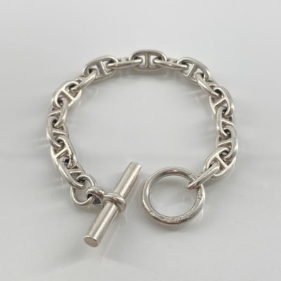 Hermes Chaine D'ancre PM Bracelet "Silver"