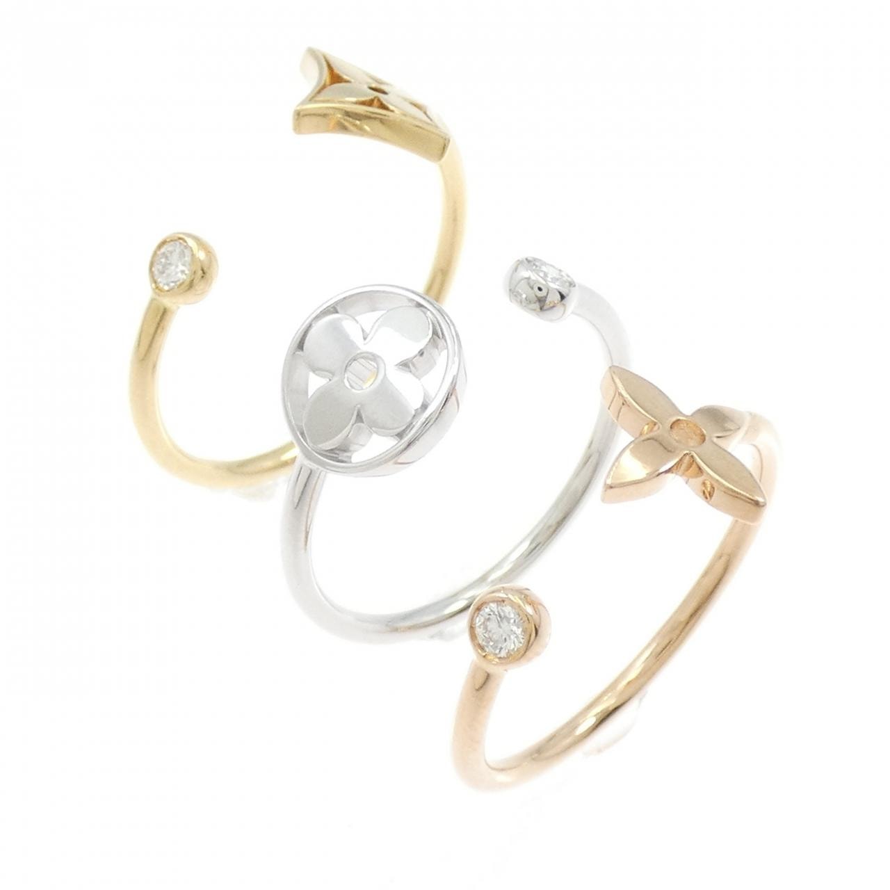 ルイヴィトン バーグモノグラム イディール リング