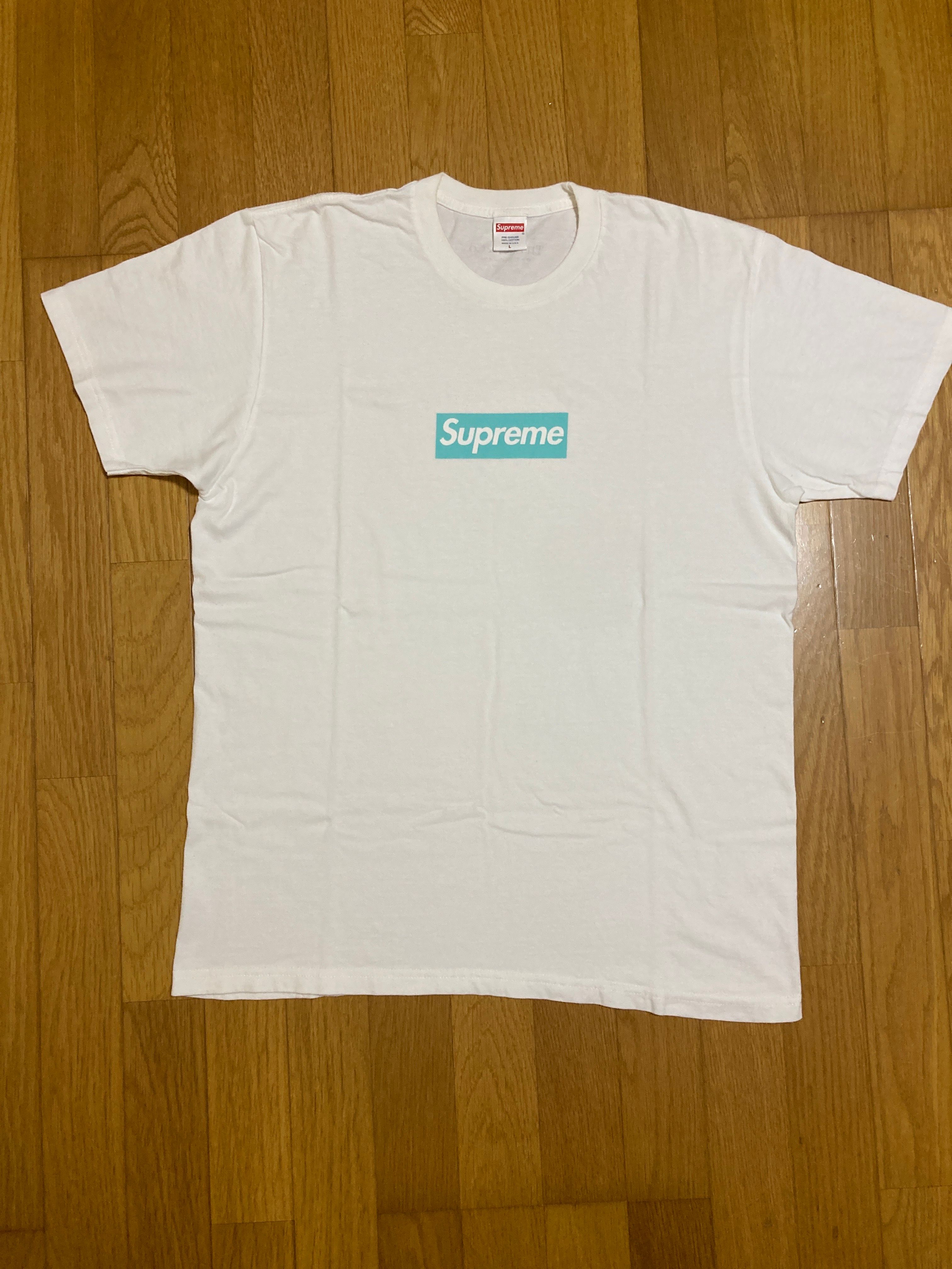 Supreme / Tiffany & Co. Box Logo Tee "White"