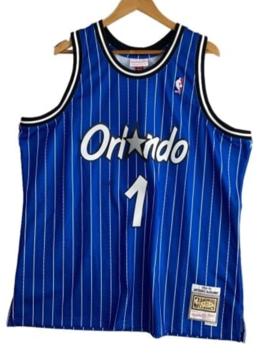ハーダウェイ/Hardaway/ペニー/Penny/マジック/MAGIC/NBA/バスケ/ユニフォーム/ゲームジャージ/XXLサイズ/Shaquille O'Neal/シャキールオニール/Shaq/シャック/JORDAN/ジョーダン/タンクトップ