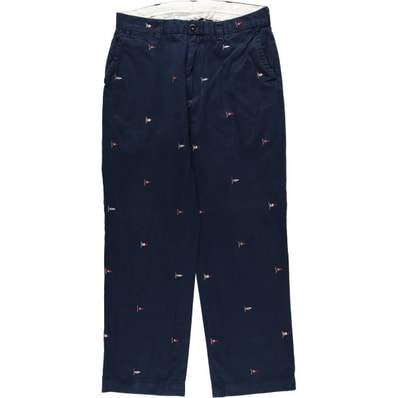古着 ラルフローレン Ralph Lauren POLO by Ralph Lauren 総柄 チノパンツ メンズw34相当/eaa663449