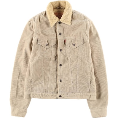 古着 00年代 リーバイス Levi's ユーロモデル トラッカージャケット コーデュロイボアジャケット メンズL相当/eaa616832