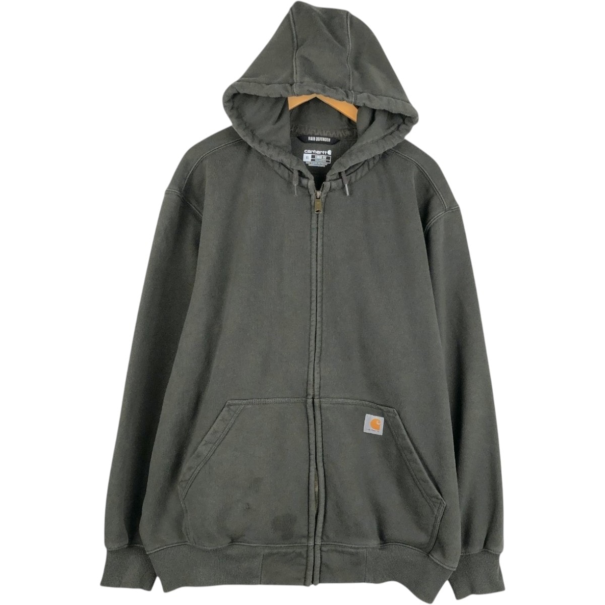 古着 カーハート Carhartt Loose Fit スウェットフルジップパーカー メンズXL相当/eaa675976