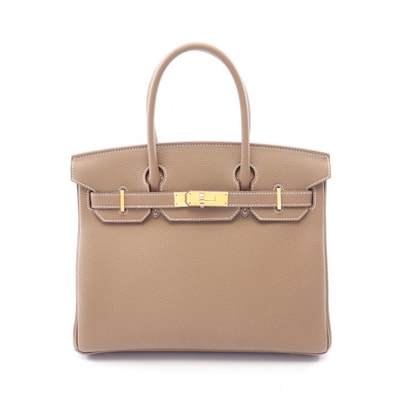 エルメス HERMES バーキン30 エトゥープ ハンドバッグ バッグ トゴ トゴ レディース グレー系 【中古】