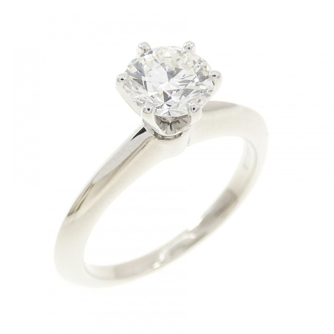 ティファニー クラシックソリティア リング 0.61CT