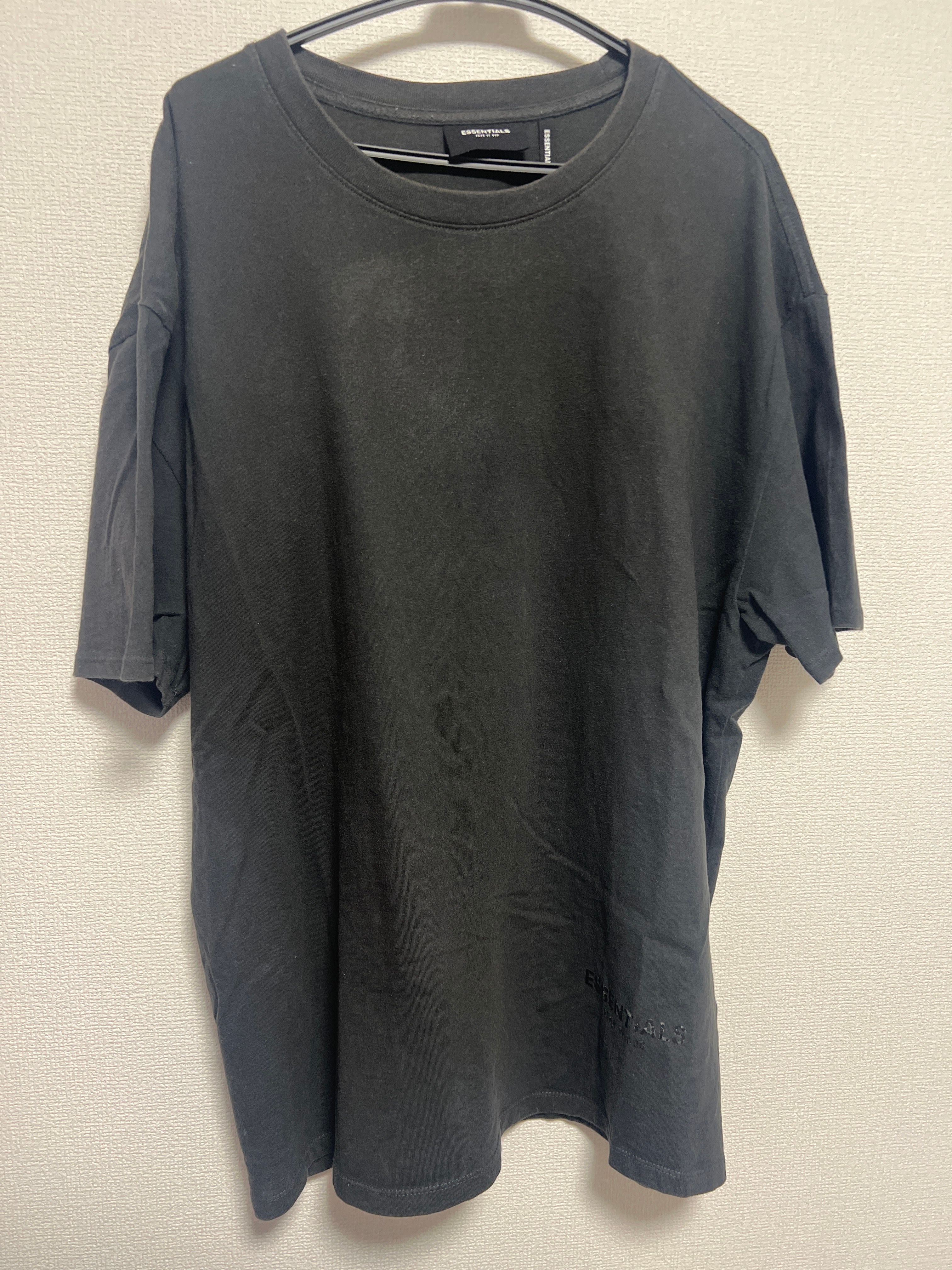 FEAR OF GOD ESSENTIALS 3M Logo Boxy T-shirt "Black"