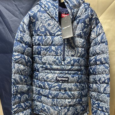 Supreme Micro Down Half Zip Hooded Pullover Supreme Micro Down Half Zip Hooded Pullover