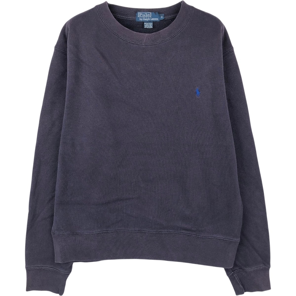 古着 ラルフローレン Ralph Lauren 無地 ブランクスウェットシャツ トレーナー 北マリアナ諸島製 メンズS相当/eaa670630